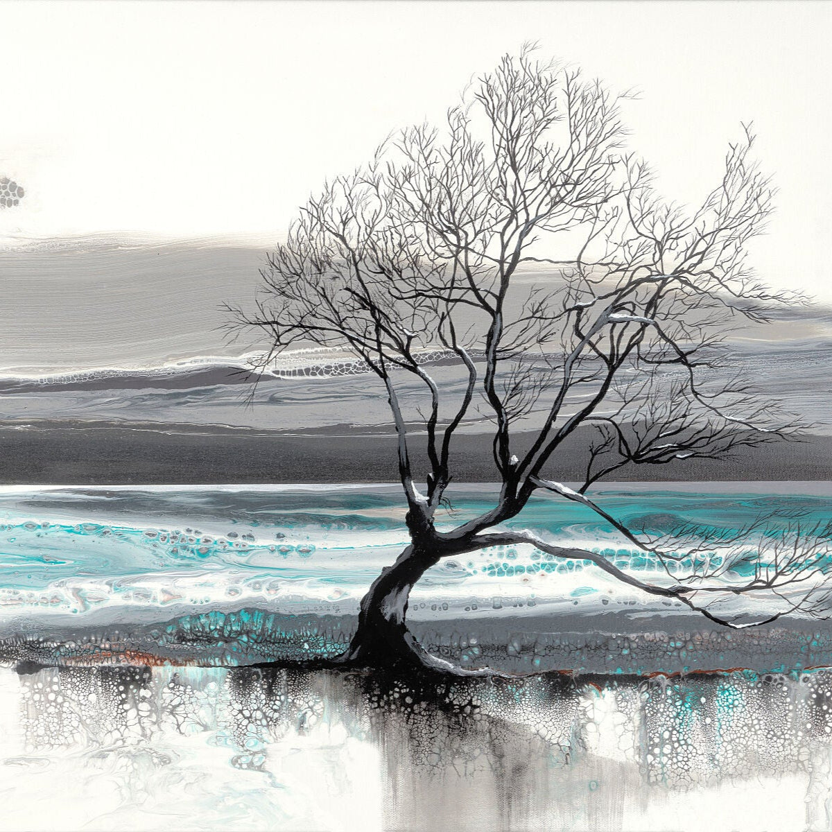 Capturing the quiet drama of a frozen landscape