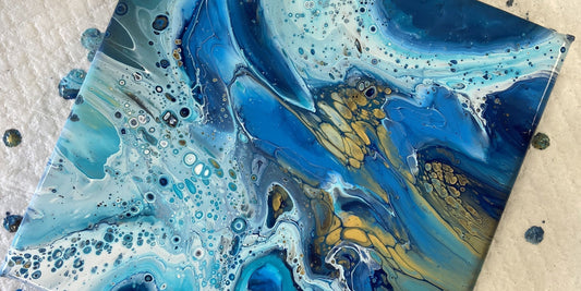 Beginners in Fluid Art