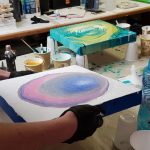 Fluid Art Workshops in Dorset