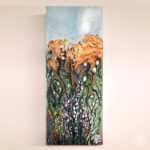 Julie Vatcher Wild Garden Acrylic Fluid Art