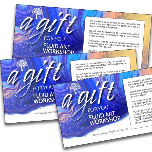 Fluid Art Gift Vouchers