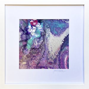Moonlight in Mouve Fluid Art Flip Cup